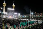 Mourning ceremony at Imam Reza shrine