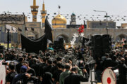 Mourning processions in Iran's Mashhad 