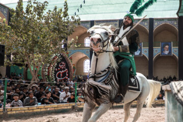 عزاداری شهادت امام رضا (ع) در روستای توت