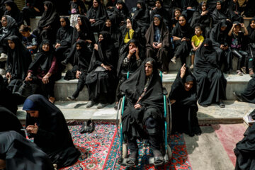 عزاداری شهادت امام رضا (ع) در روستای توت