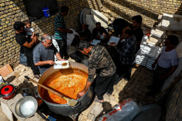 عزاداری شهادت امام رضا (ع) در روستای توت