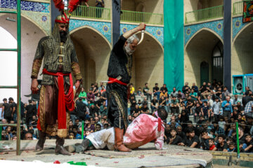 عزاداری شهادت امام رضا (ع) در روستای توت