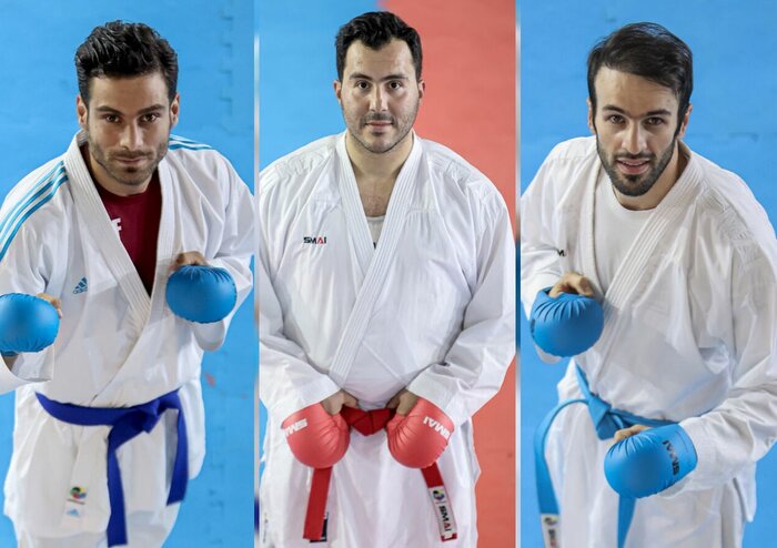 ۳ نشان رنگارنگ نمایندگان کاراته ایران در مسابقات بازل سوئیس
