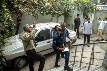 سقوط موشک در گرگان