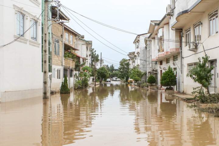 برآورد اولیه خسارت سیل آستارا ۶ هزار میلیارد ریال است