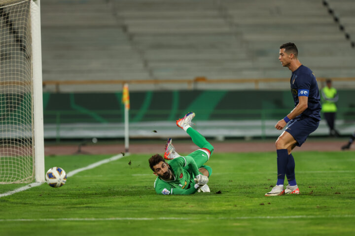 بیرانوند تنها برنده پرسپولیس در رقابت با رونالدو