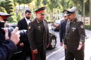 لقاء وزير الدفاع الإيراني بنظيره الروسي في طهران