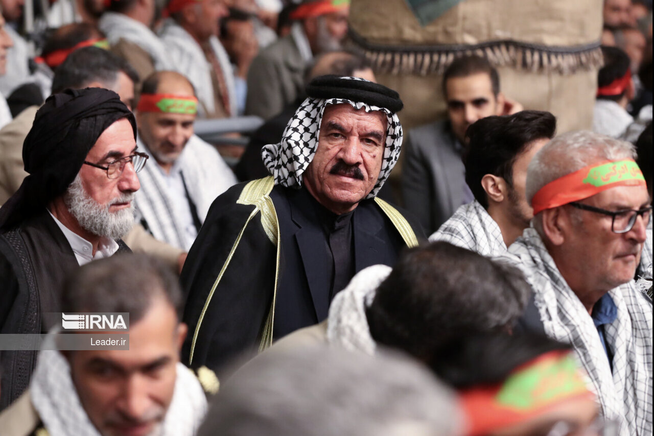 دیدار پیشکسوتان و فعالان دفاع مقدس با رهبر انقلاب