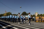 رژه نیروهای مسلح همدان به مناسبت روز ارتش برگزار شد+فیلم