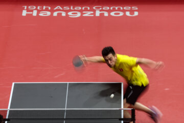 بازی های آسیایی «هانگژو ۲۰۲۳» - تنیس روی میز ایران و هنگ‌کنگ