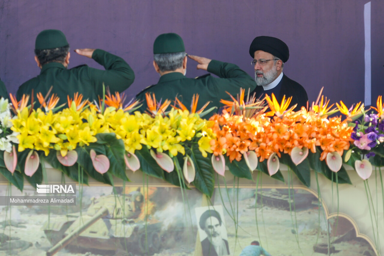 رژه نیروهای مسلح در تهران