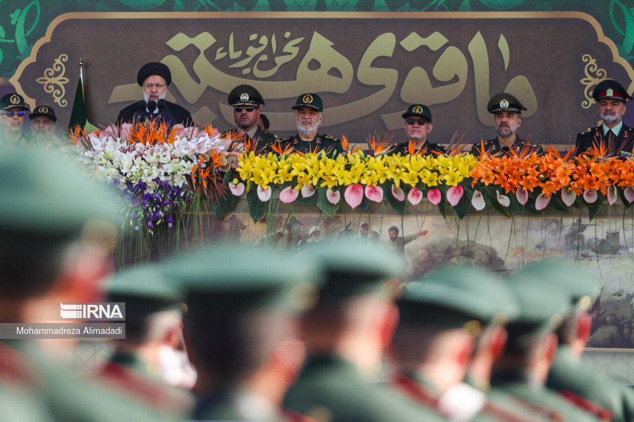 رژه نیروهای مسلح در تهران