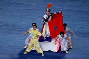 Cérémonie d'ouverture des 19èmes Jeux asiatiques à Hangzhou