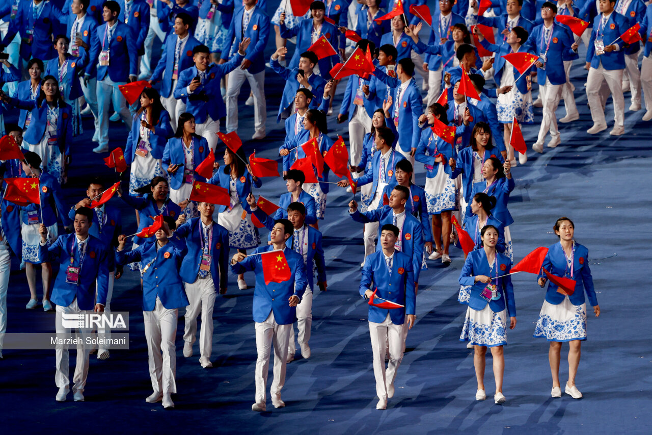 مراسم افتتاحیه بازی های آسیایی «هانگژو ۲۰۲۳»