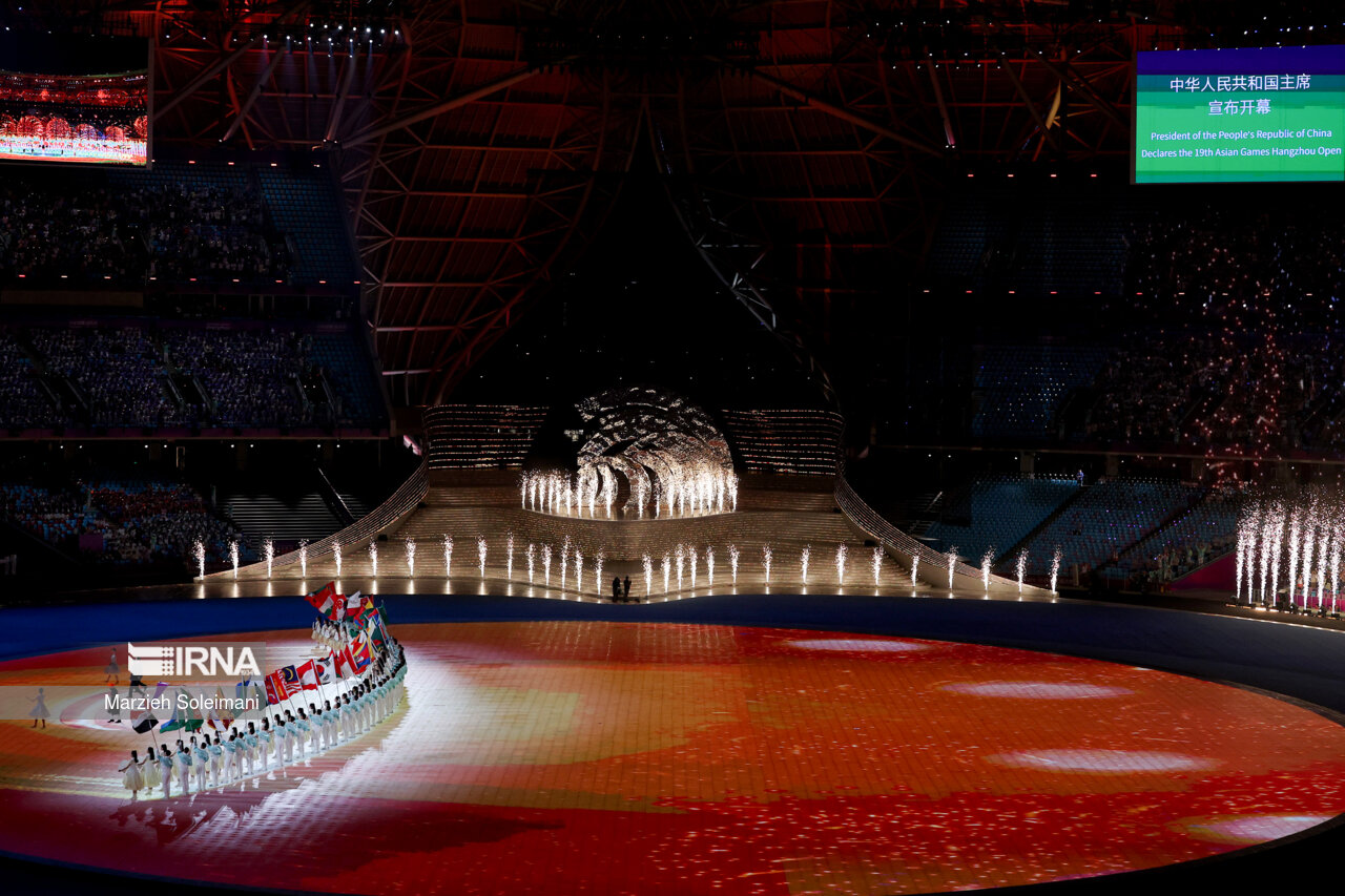 مراسم افتتاحیه بازی های آسیایی «هانگژو ۲۰۲۳»