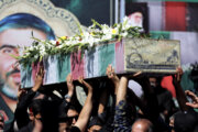 Funeral of anonymous war-time martyr held in Iran's Isfahan