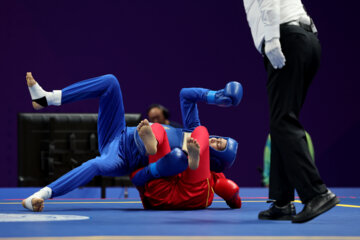 Una luchadora de wushu iraní se clasifica para la semifinal de Juegos Asiáticos de Hangzhou