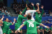 Iran, Saudi Arabia handball teams at Asian Games