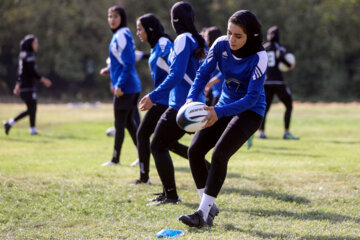 Campamento de entrenamiento de la selección femenina de rugby de Irán