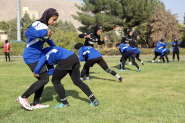 Campamento de entrenamiento de la selección femenina de rugby de Irán