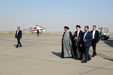 Le président Raissi en visite à Ispahan pour plusieurs inaugurations ce vendredi matin (29 septembre 2023)