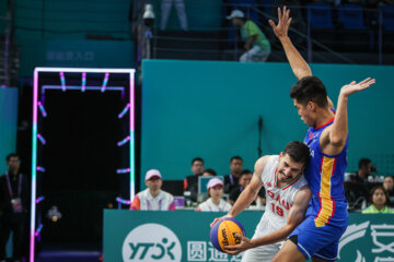 Jeux Asiatiques 2023 de basket-ball 3x3 : match Iran-Mongolie 