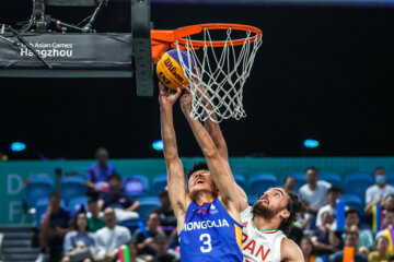 Jeux Asiatiques 2023 de basket-ball 3x3 : match Iran-Mongolie 