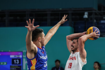 Jeux Asiatiques 2023 de basket-ball 3x3 : match Iran-Mongolie 