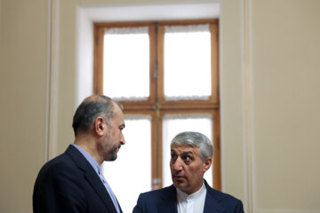 Rencontre AmirAbdollahian et Grigoryan à Téhéran 