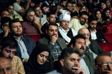 La cérémonie de clôture du Festival international des spectacles rituels et traditionnels a eu lieu mardi soir (3 octobre 2023) en présence du ministre de la Culture et de l'Orientation islamique d’Iran, Mohammad Mahdi Esmaili à la salle Fakhreddin Asad Gorgani de la ville de Gorgan au nord-est. (Photo : IRNA- Raheleh Hessari)