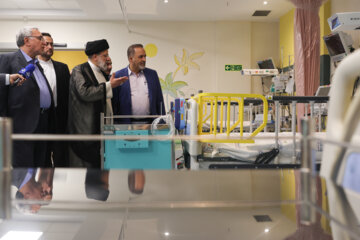 Inauguration du plus récent et du meilleur hôpital pour enfants de Téhéran en présence du Président Raïssi 

