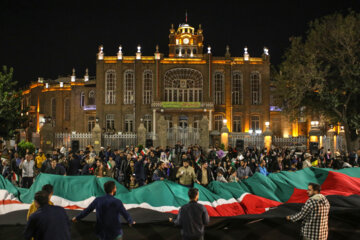 جشن پیروزی فلسطین در تبریز