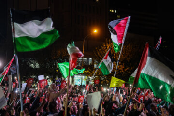 جشن پیروزی فلسطین در تهران