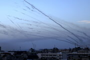 گردان‌های القسام پایگاه نظامی صهیونیست‌ها را راکت ‌باران کرد