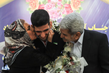 استقبال از مدال آوران خوزستانی بازی های آسیایی «هانگژو ۲۰۲۳»