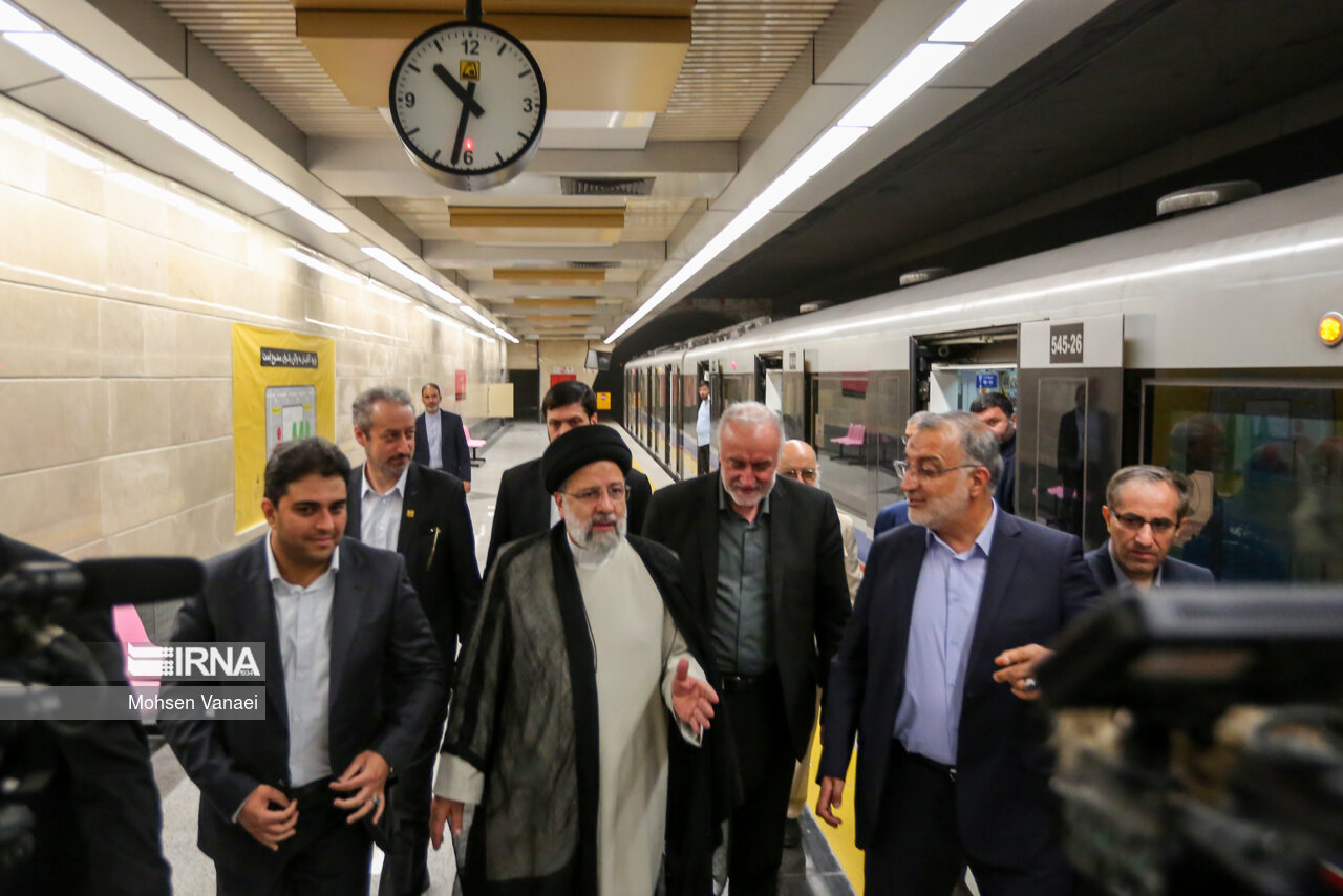 افتتاح ایستگاه‌های جدید مترو تهران