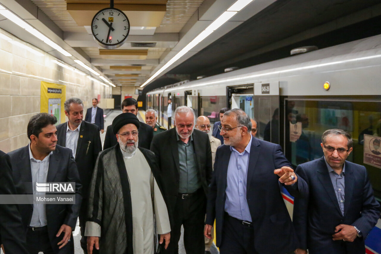 افتتاح ایستگاه‌های جدید مترو تهران