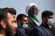 El destacado líder musulmán de Nigeria recibido en Teherán