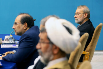 «علی لاریجانی» در جلسه شورای عالی انقلاب فرهنگی