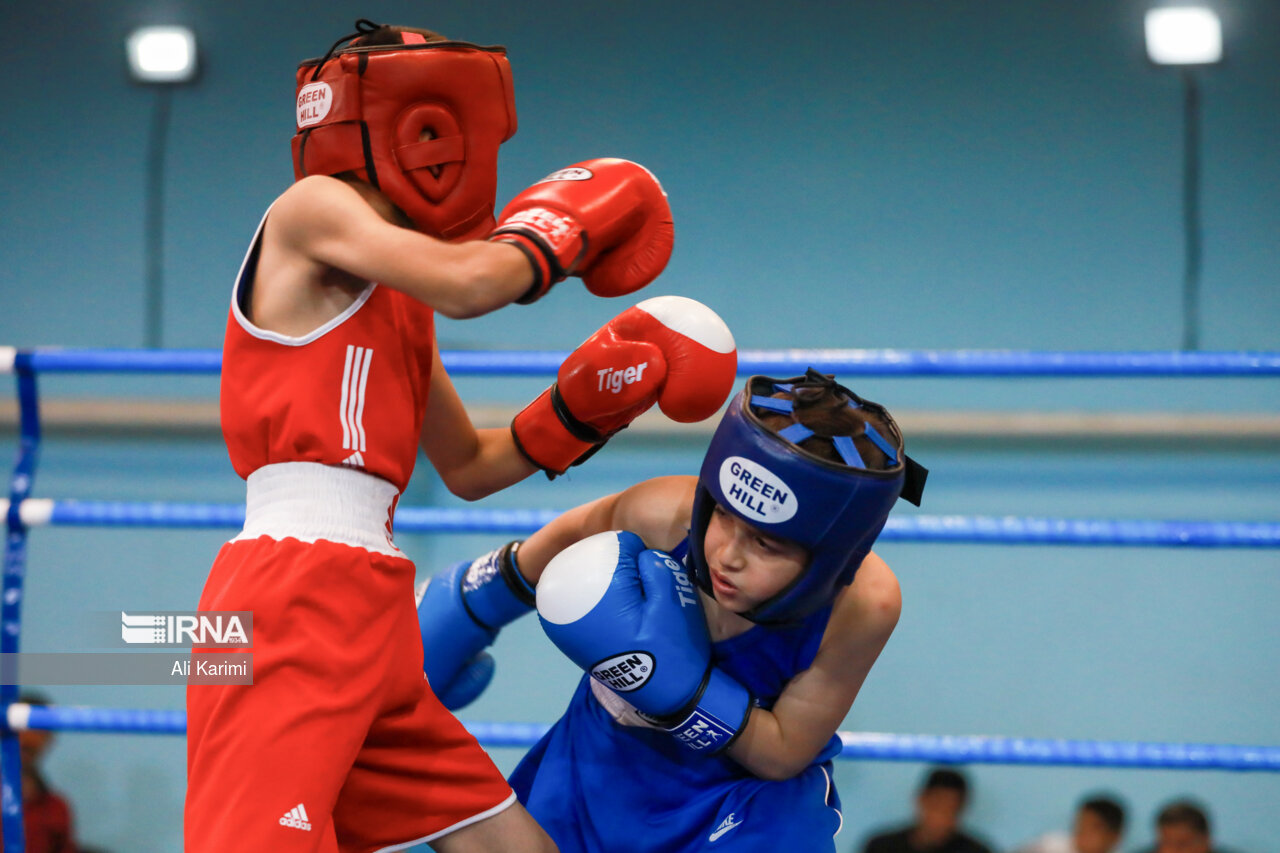 Iran Boxing IRNA English - Iran cadet boxing competition in Arak