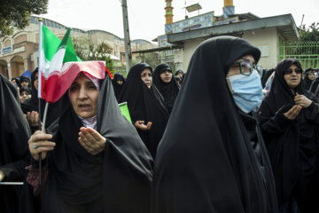 Iran : rassemblement en solidarité avec le peuple palestinien à Gorgān