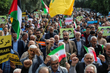 Iran : rassemblement en solidarité avec le peuple palestinien à Gorgān