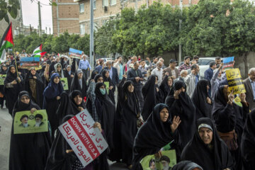 Iran : rassemblement en solidarité avec le peuple palestinien à Gorgān