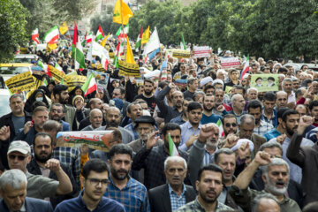 Iran : rassemblement en solidarité avec le peuple palestinien à Gorgān
