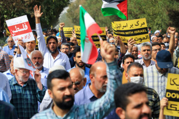  راهپیمایی در محکومیت جنایات رژیم صهیونیستی- کرمان