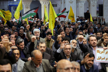 Iran : rassemblement en solidarité avec le peuple palestinien à Machhad