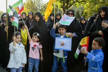 Iran : rassemblement en solidarité avec le peuple palestinien à Gorgān