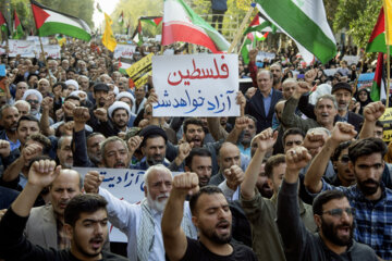 Iran : rassemblement en solidarité avec le peuple palestinien à Gorgān