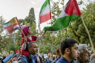 Iran : rassemblement en solidarité avec le peuple palestinien à Gorgān