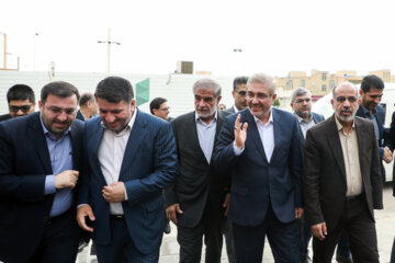 افتتاح بیمارستان بحران با حضور رئیس سازمان برنامه و بودجه